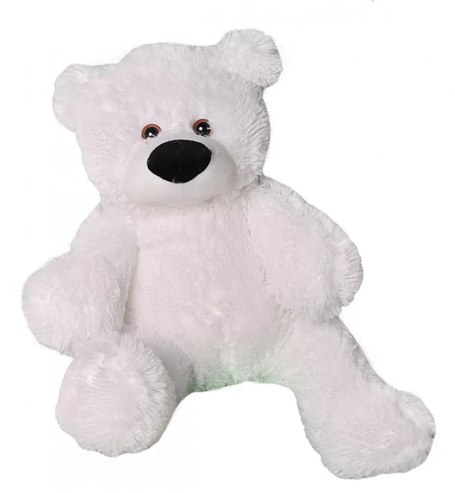 Мягкая игрушка Alina Toys мишка Бублик 43 см белый 5784681ALN