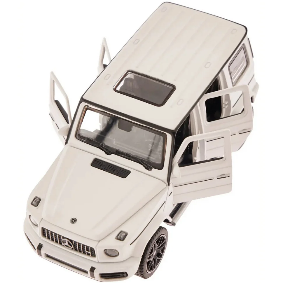 Машинка модель Mercedes-Benz AMG G63 Rastar 64100 white 1:32 