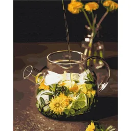 Картина по номерам "Для чашки спокойствия" © Halyna Vitiuk Brushme BS53495, 40х50 см