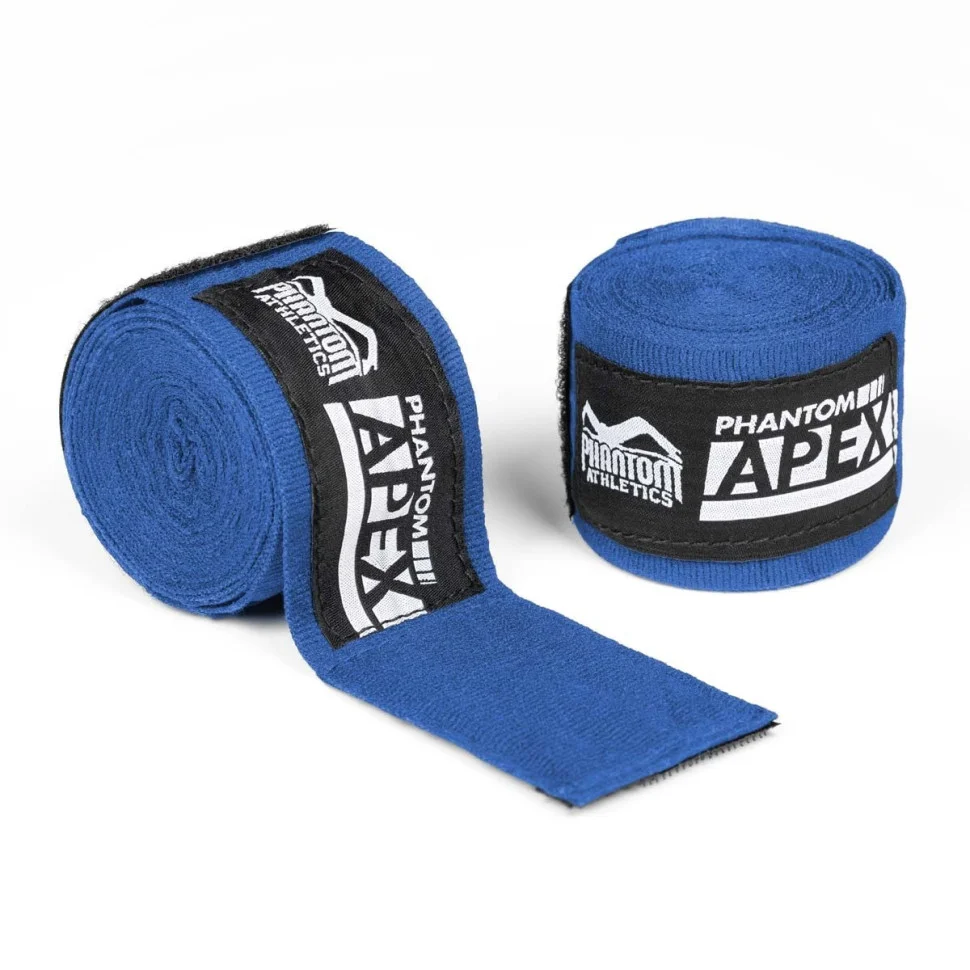 Бинти для боксу APEX Phantom PHWR2843 Blue 400 см 4 метра