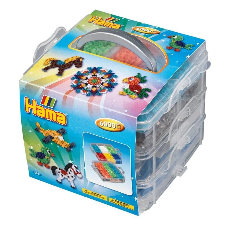 Набор для творчества из термомозаики Midi 5+ HAMA HM-6701, 6000 шт
