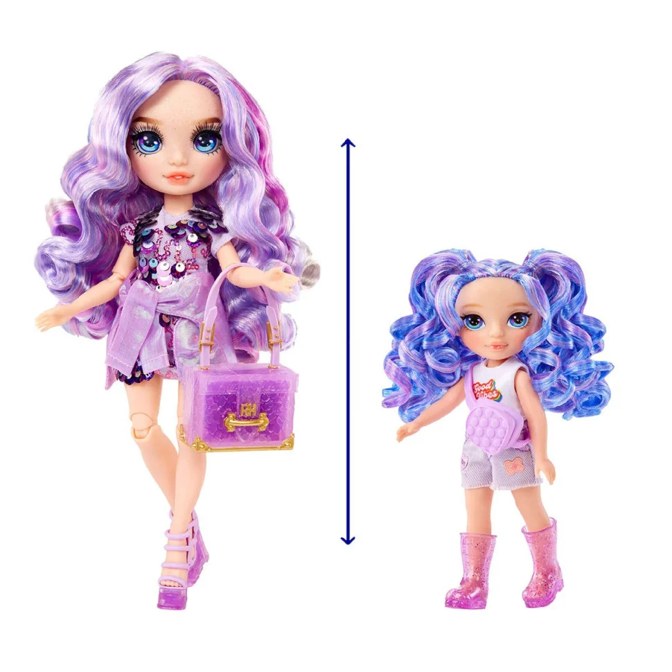Игровой набор с куклой «Аметиста» Rainbow High 531234 серии «Littles» с аксессуарами
