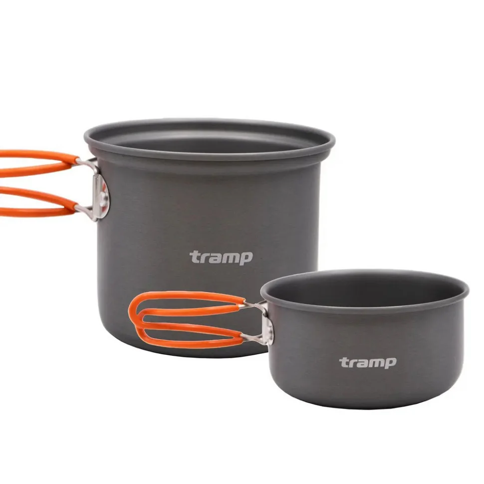 Каструля-кружка Tramp UTRC-145 анодована з кришкою-сковорідкою 0,9+0,5 л