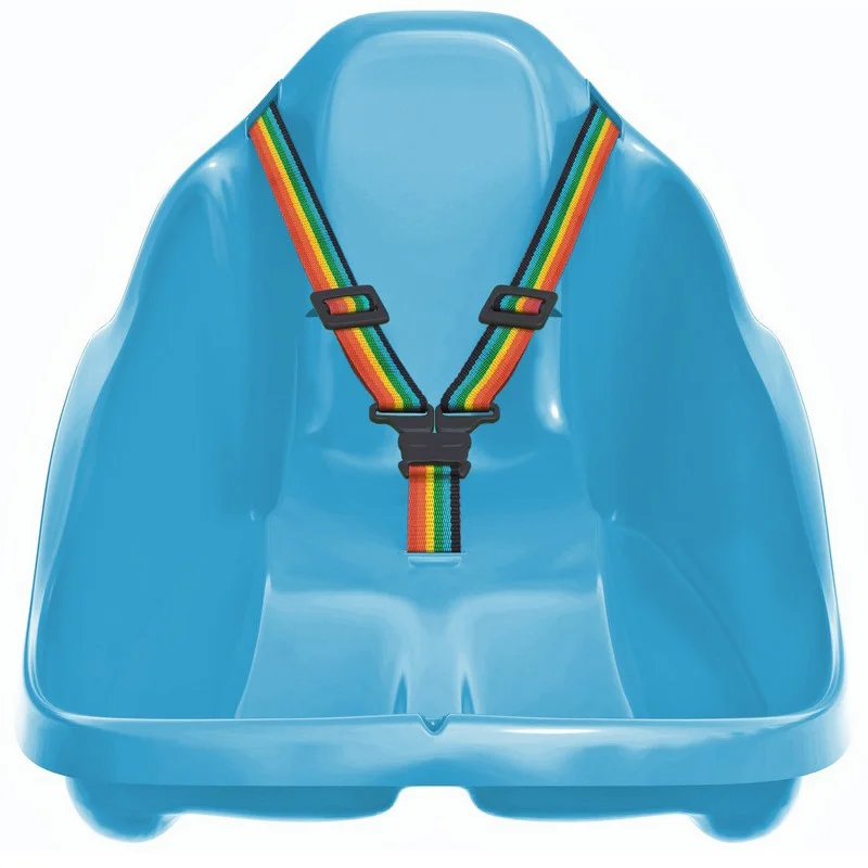 Санки детские Topo Prosperplast 5905197481937 со спинкой, синий цвет