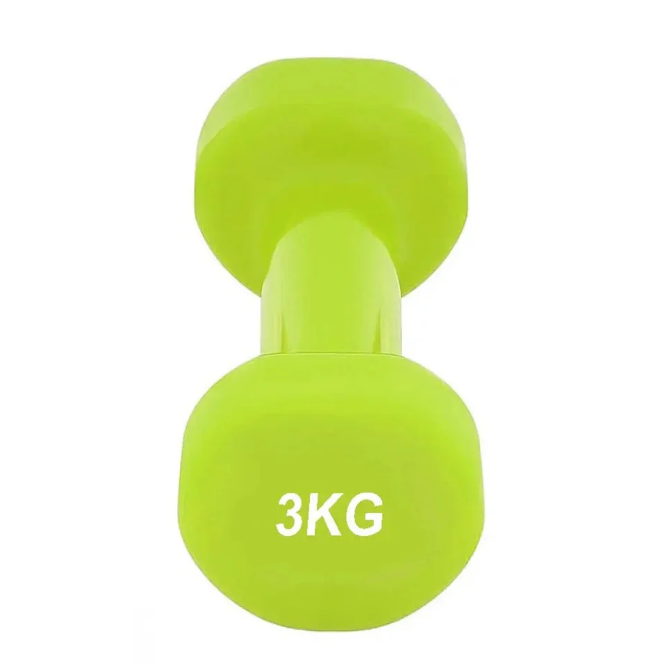 Гантель вінілова Achilles PowerPlay PP_4125_3kg, 3 кг Зелена 1 шт