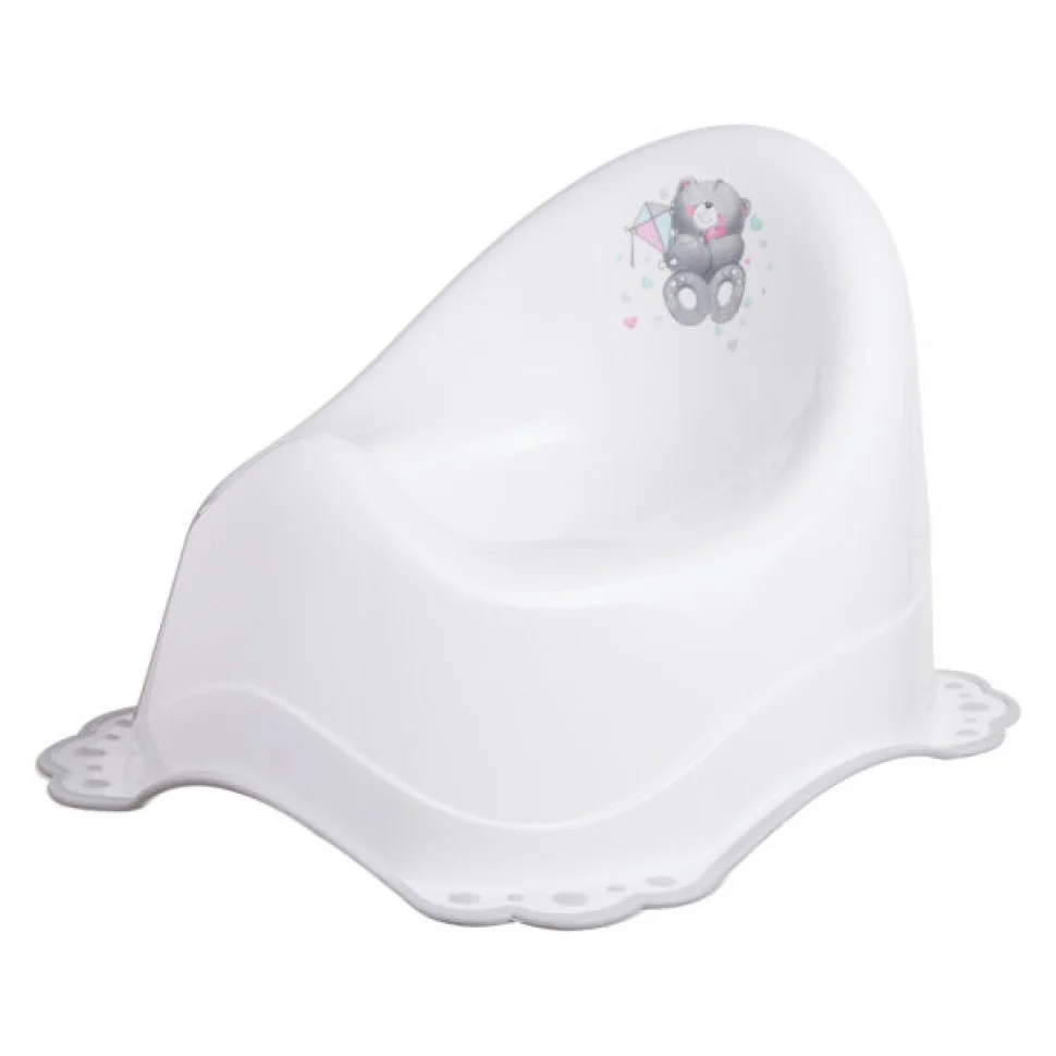 Горшок детский Bear 2K Maltex 4064_60 white-grey