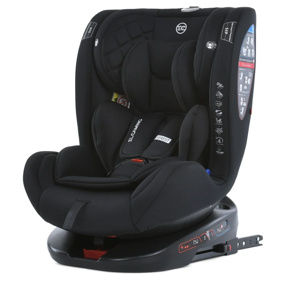 Дитяче автокрісло ME 1114 EVEREST El Camino ME 1114 Black, Black