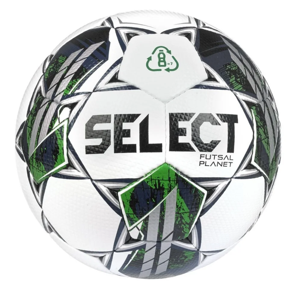 Мяч для футзала Futsal Planet v22 (327) Select 103346-327 бело-зеленый № 4
