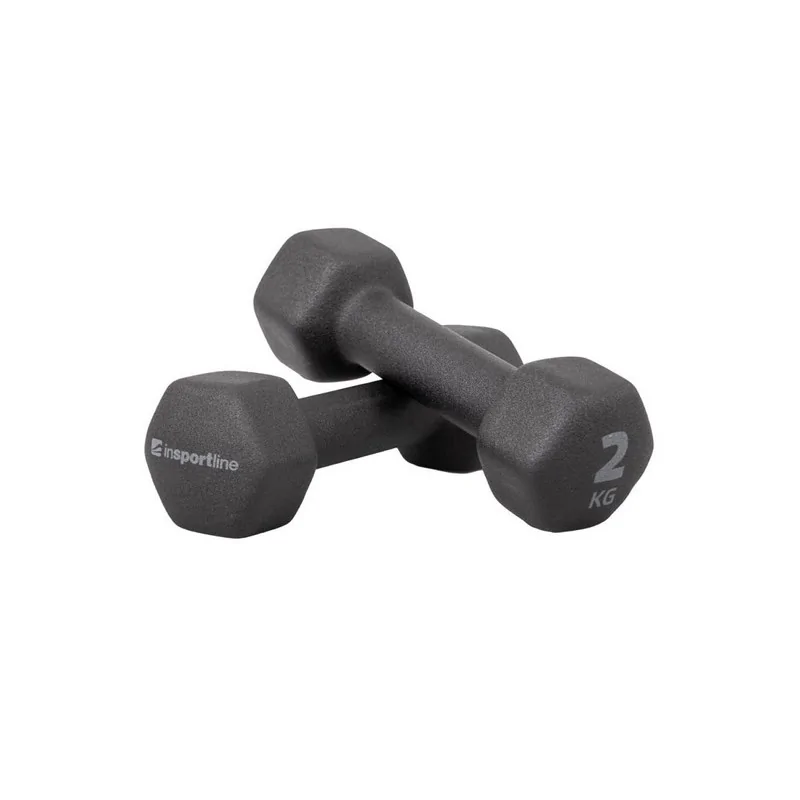 Неопреновые гантели для упражнений ON-X Renbell inSPORTline 27259, 2 х 2 кг