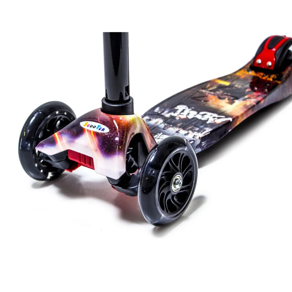 Дитячий самокат триколісний MAXI Battle Bambi 635432142