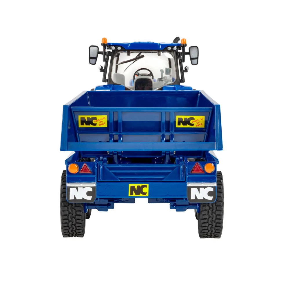 Модель Трактор New Holland T6 NC Tilt Britains 43268B 1:32 з причепом-самоскидом 