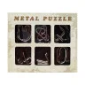 Набор головоломок металлических "Metal Puzzle" Bambi 2116, 6 штук в наборе