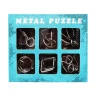 Набор головоломок металлических "Metal Puzzle" Bambi 2116, 6 штук в наборе