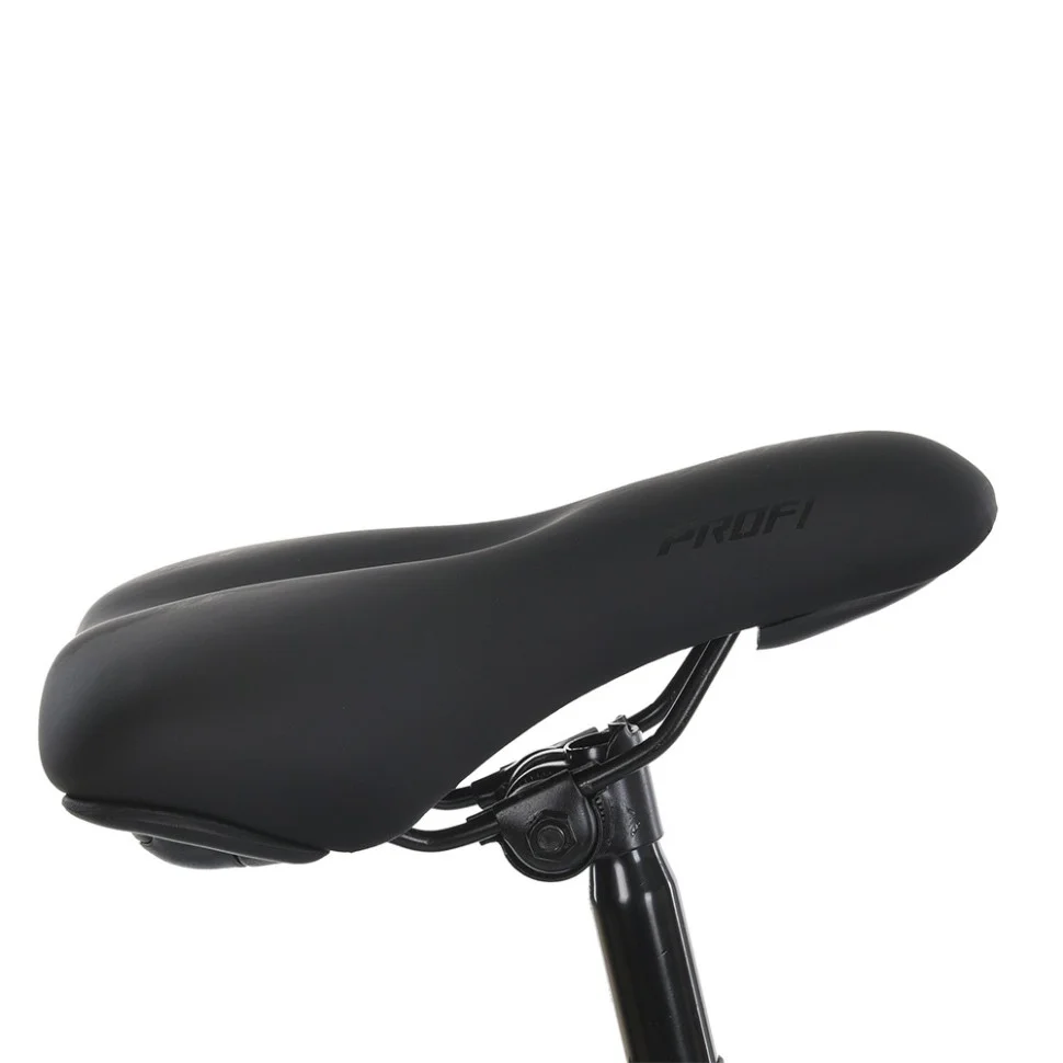 Велосипед PROF1 MTB2401-2, 24 дюймов, алюминиевая рама 11 Shimano 21SP черный