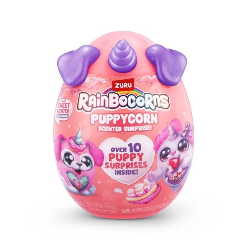 Мягкая игрушка-сюрприз Rainbocorns 9298A (серия Puppycorn Scent Surprise)