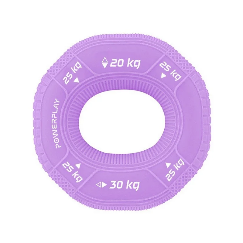 Эспандер кистевой силиконовый PP-4331 Hand Grip Medium PowerPlay PP_4331_Purple_(20-25-30) 20-25-30 кг, Фиолетовый