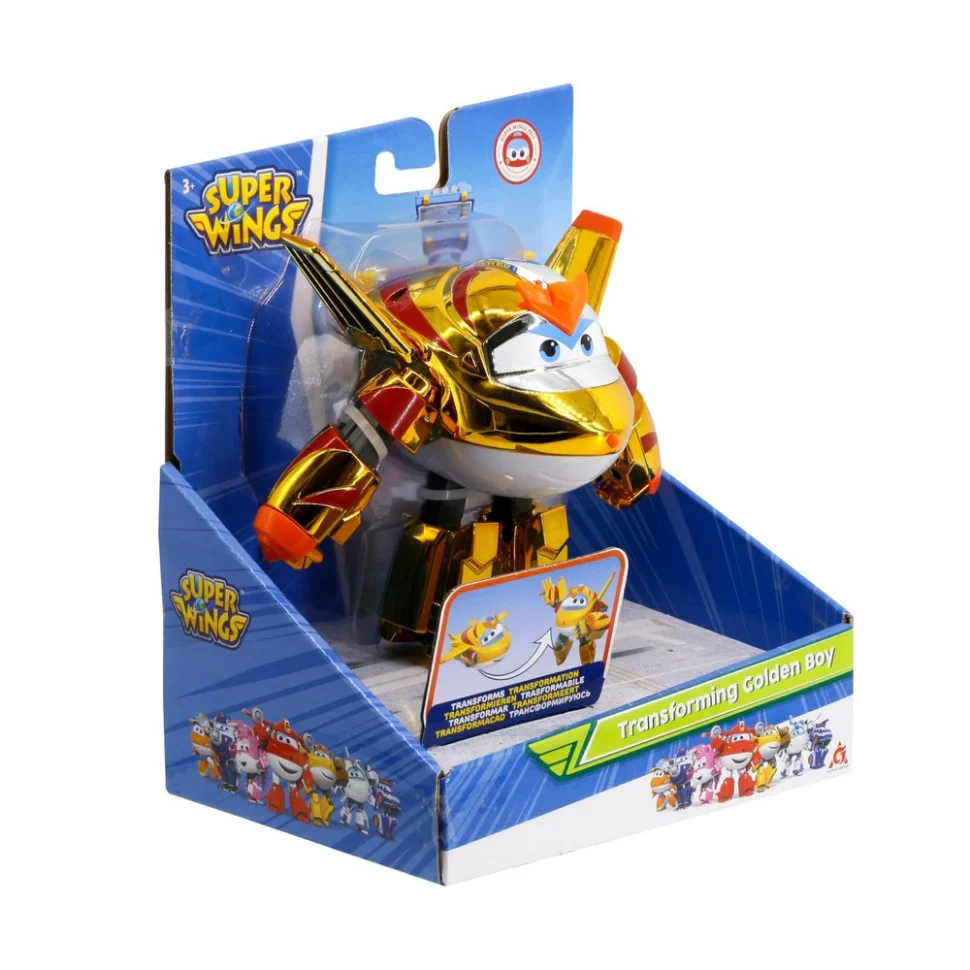 Ігрова фігурка-трансформер Transforming Золотий Хлопчик Super Wings EU750231