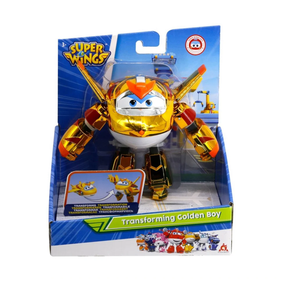 Ігрова фігурка-трансформер Transforming Золотий Хлопчик Super Wings EU750231