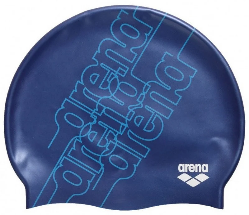 Шапка для плавання PRINT JR Arena 94171-231 синій, OSFM