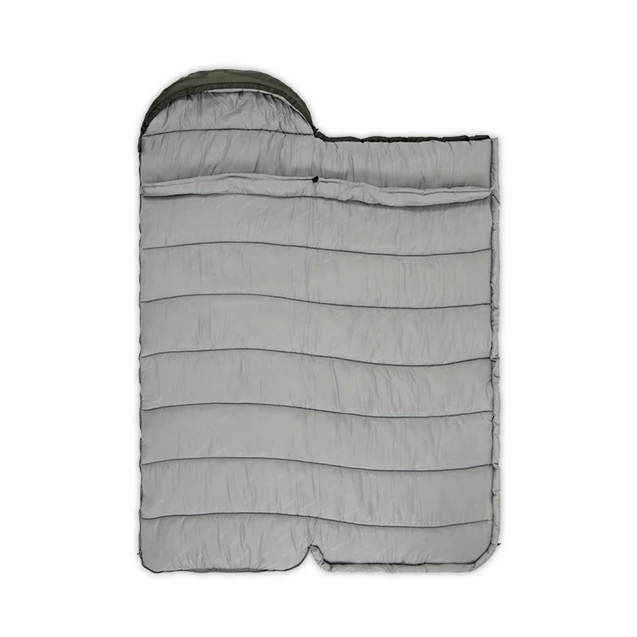 Спальник с капюшоном U250 NH20MSD07 Naturehike 6927595767214-R (6°C), правый, темно-зеленый