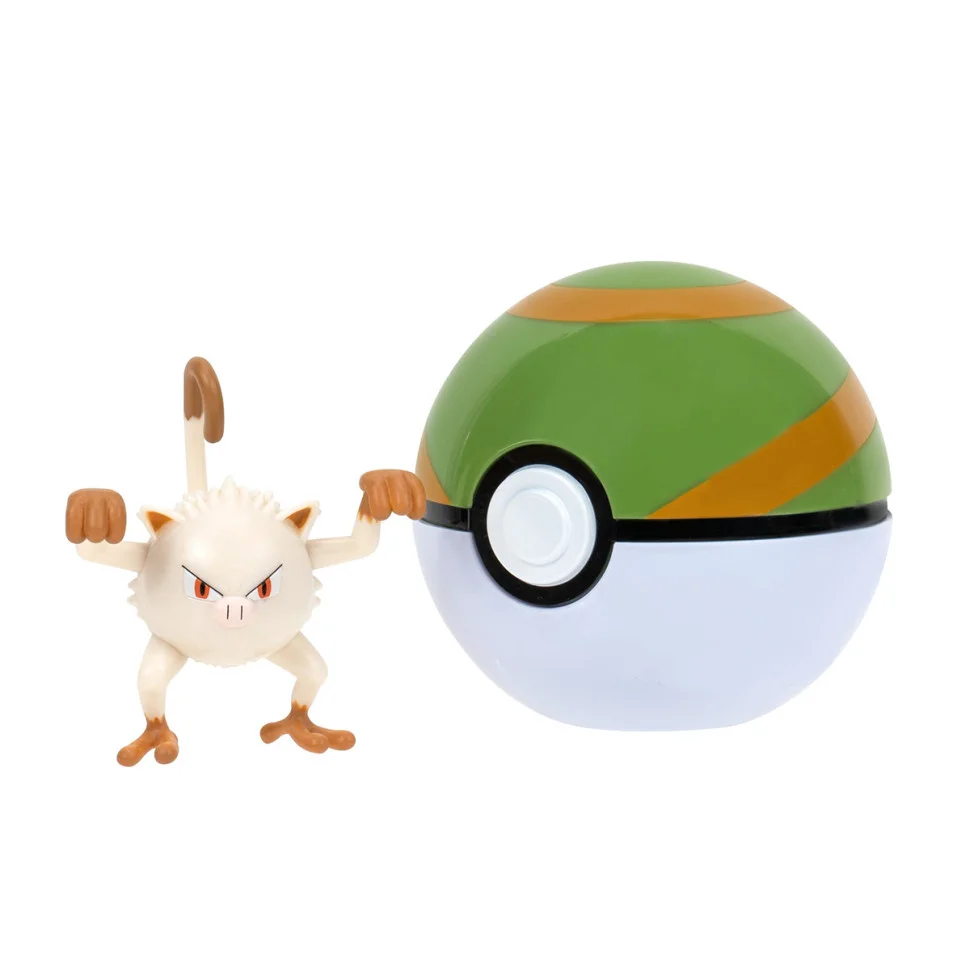 Игровой набор Манки в покеболе Pokemon W14 PKW3136 игровая фигурка, покебол