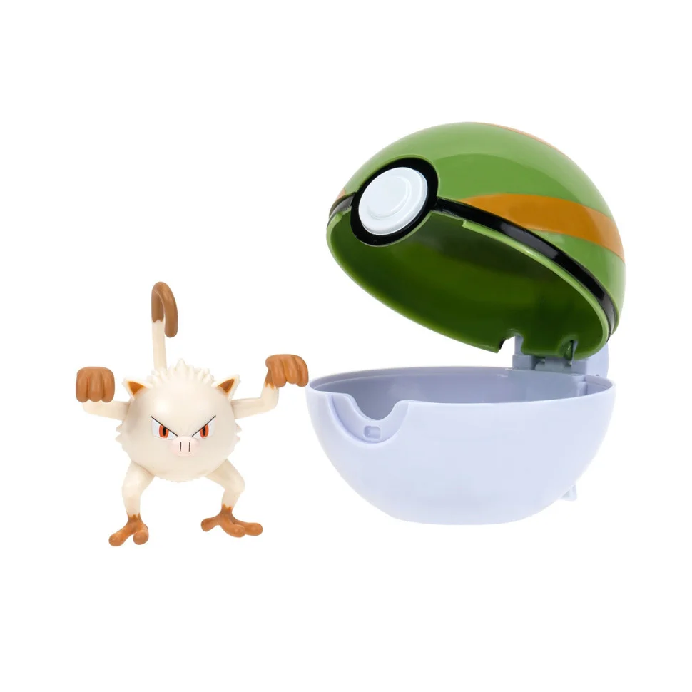 Игровой набор Манки в покеболе Pokemon W14 PKW3136 игровая фигурка, покебол