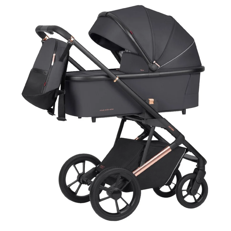 Коляска універсальна 2 в 1 Sigma CARRELLO CRL-6509 Stone Grey NF