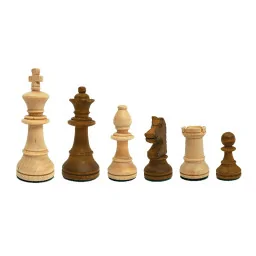 Шахматные фигуры "Немецкий Стаунтон" SсhachQueen 112886 деревянный 95 мм