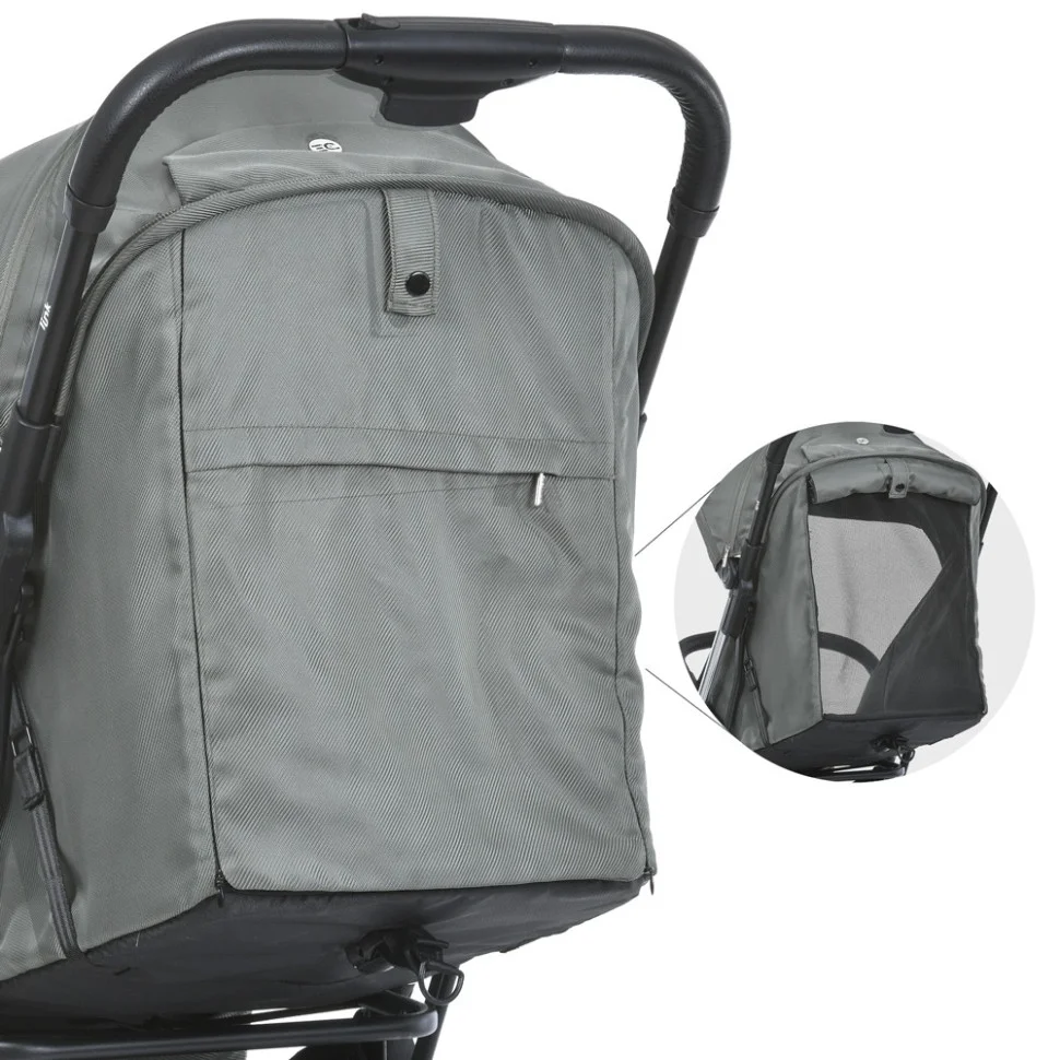 Дитяча коляска прогулянкова LINK El Camino ME 1129 Moss Striped