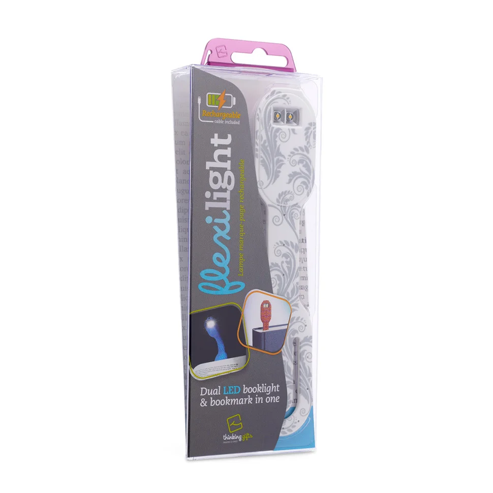 Закладка-ліхтарик БІЛІ КВІТИ Flexilight FLRWF Rechargeable на акумуляторі