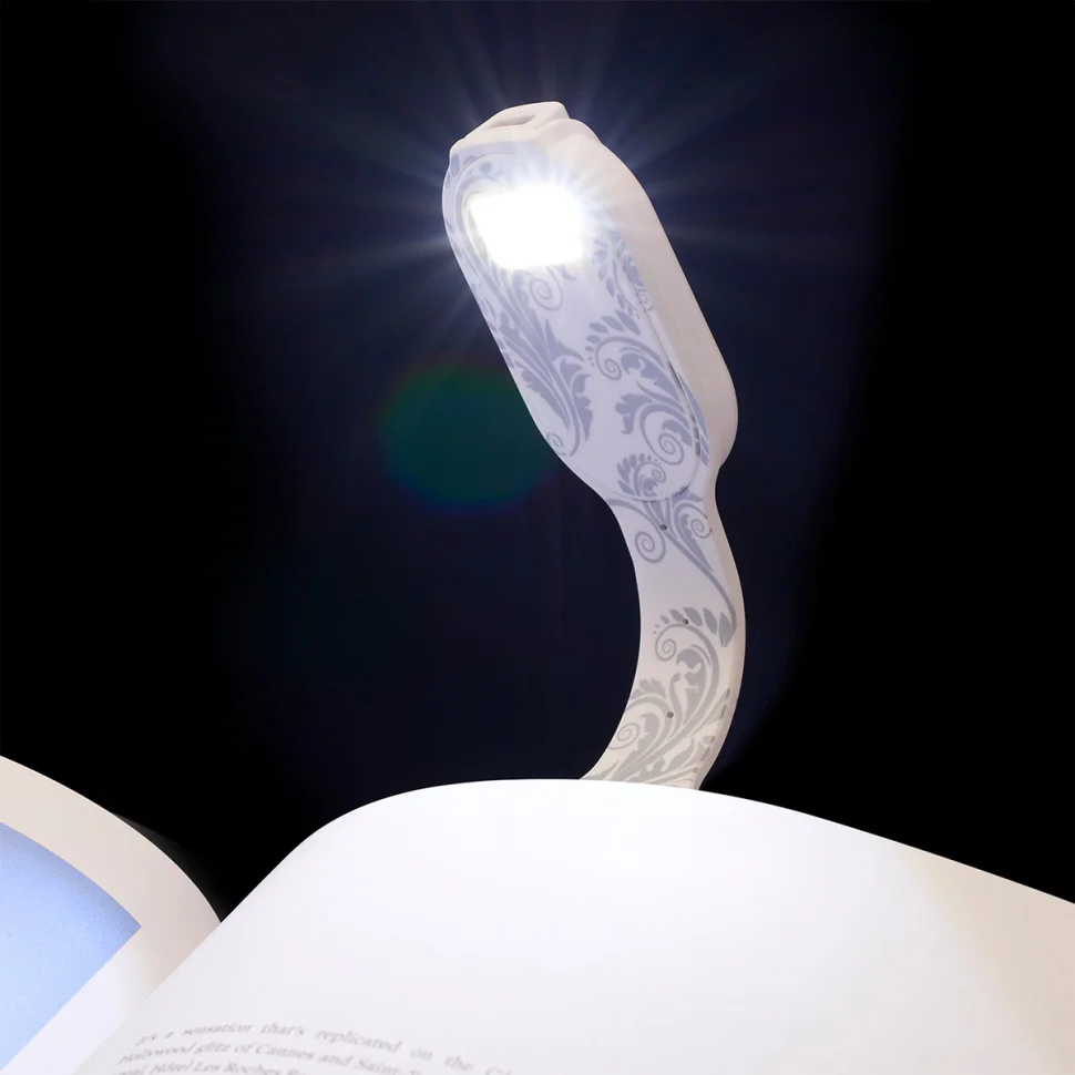 Закладка-ліхтарик БІЛІ КВІТИ Flexilight FLRWF Rechargeable на акумуляторі