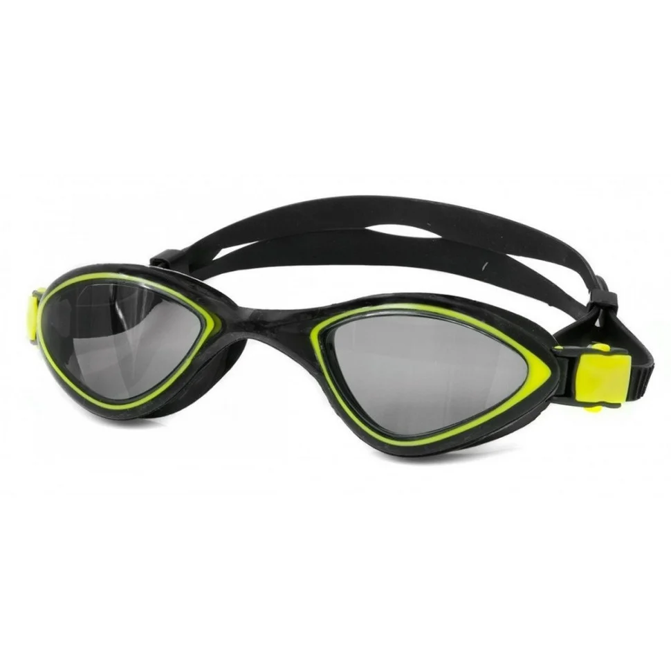 Очки для плавания FLEX 6662 Aqua Speed 086-18 черный, желтый, OSFM