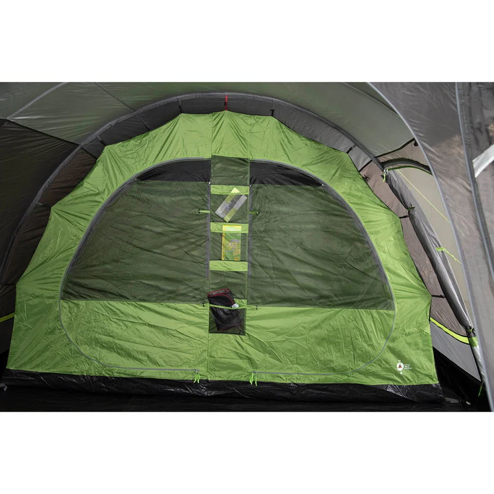 Намет шестимісний  Bozen 6.0 High Peak 928667 Light Grey/Dark Grey/Green (11837)