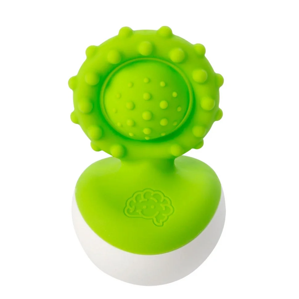 Прорезыватель-неваляшка Fat Brain Toys F2173ML dimpl wobl 