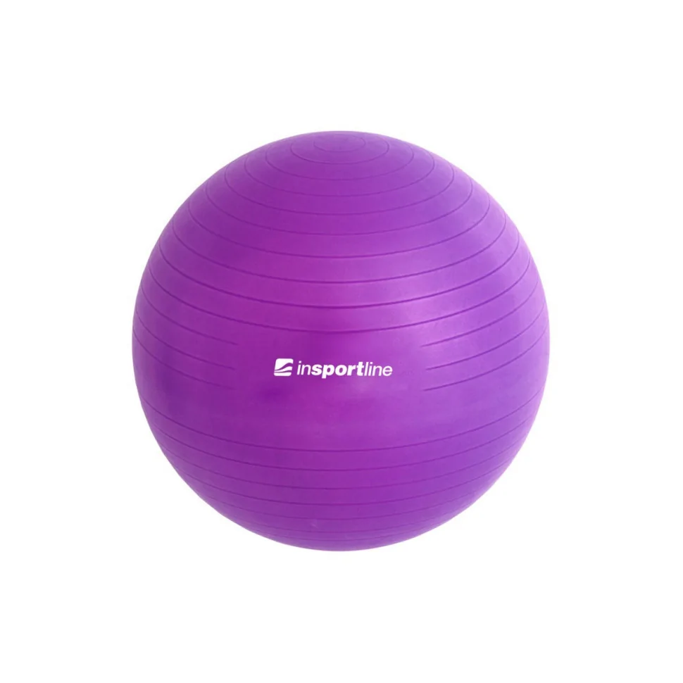 Гімнастичний м'яч (фітбол) Top Ball inSPORTline 3910-4 фіолетовий 65 см