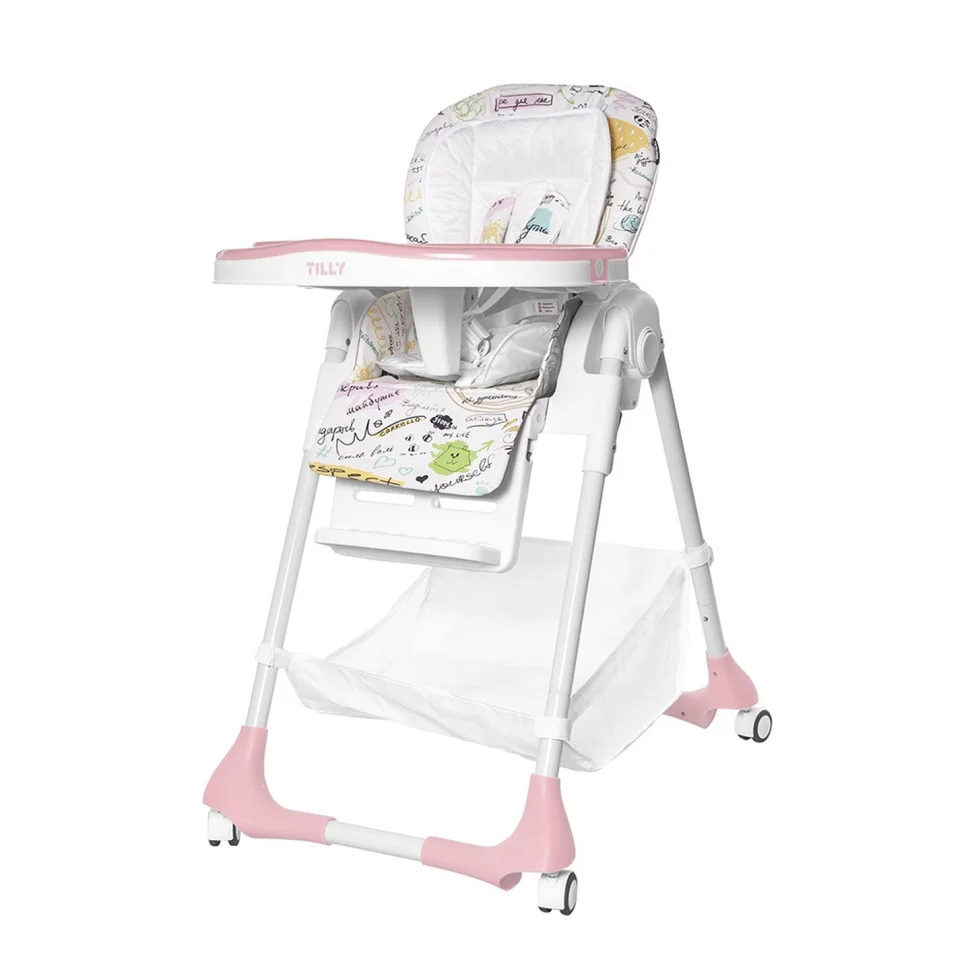 Дитячий стільчик для годування BABY TILLY Bistro T-641/2 Rose