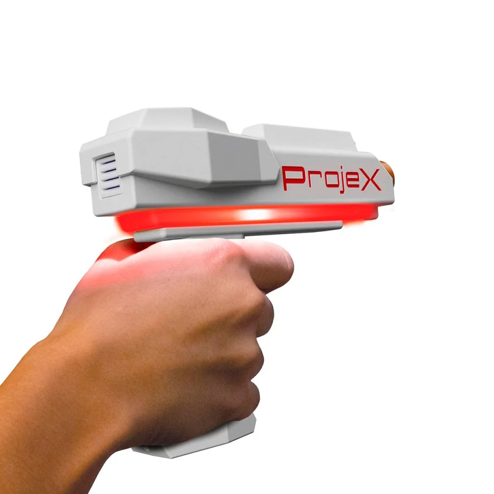 Ігровий набір для лазерних боїв - Проектор LASER X ANIMATED Laser X 52608 (2 ігрові бластери, 3 слайди-цілі)