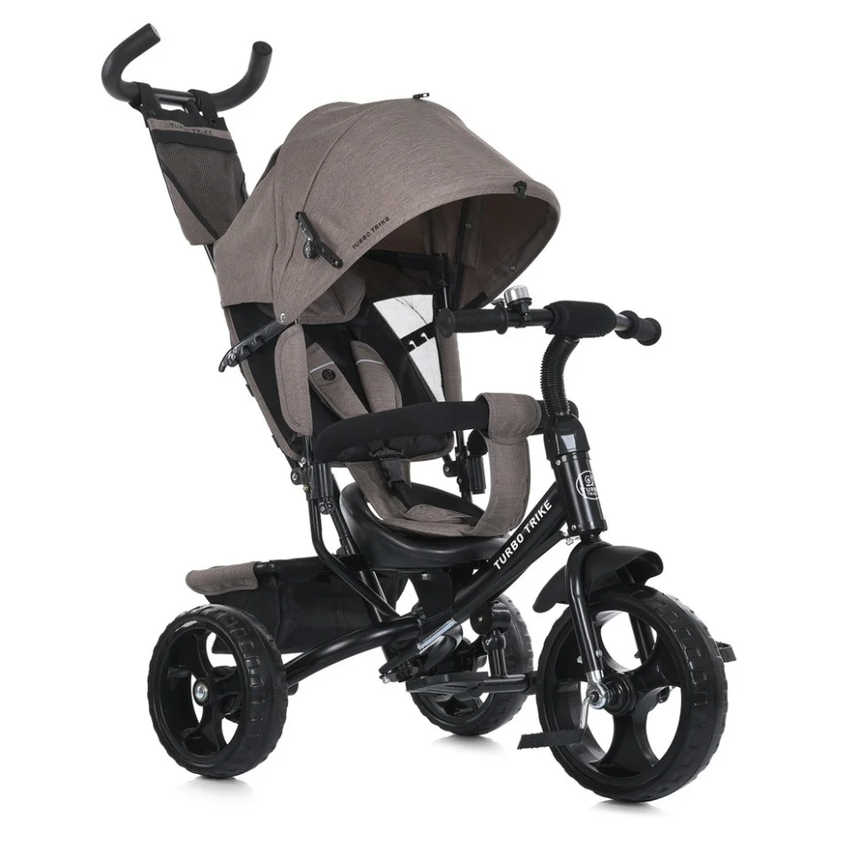 Детский трехколесный велосипед Turbotrike MT 1005-5 серый