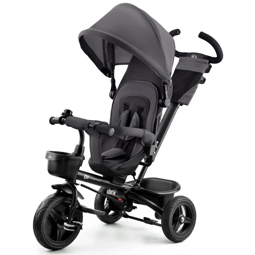 Трехколесный велосипед Kinderkraft KRAVEO00GRY0000 Aveo Malachite Gray