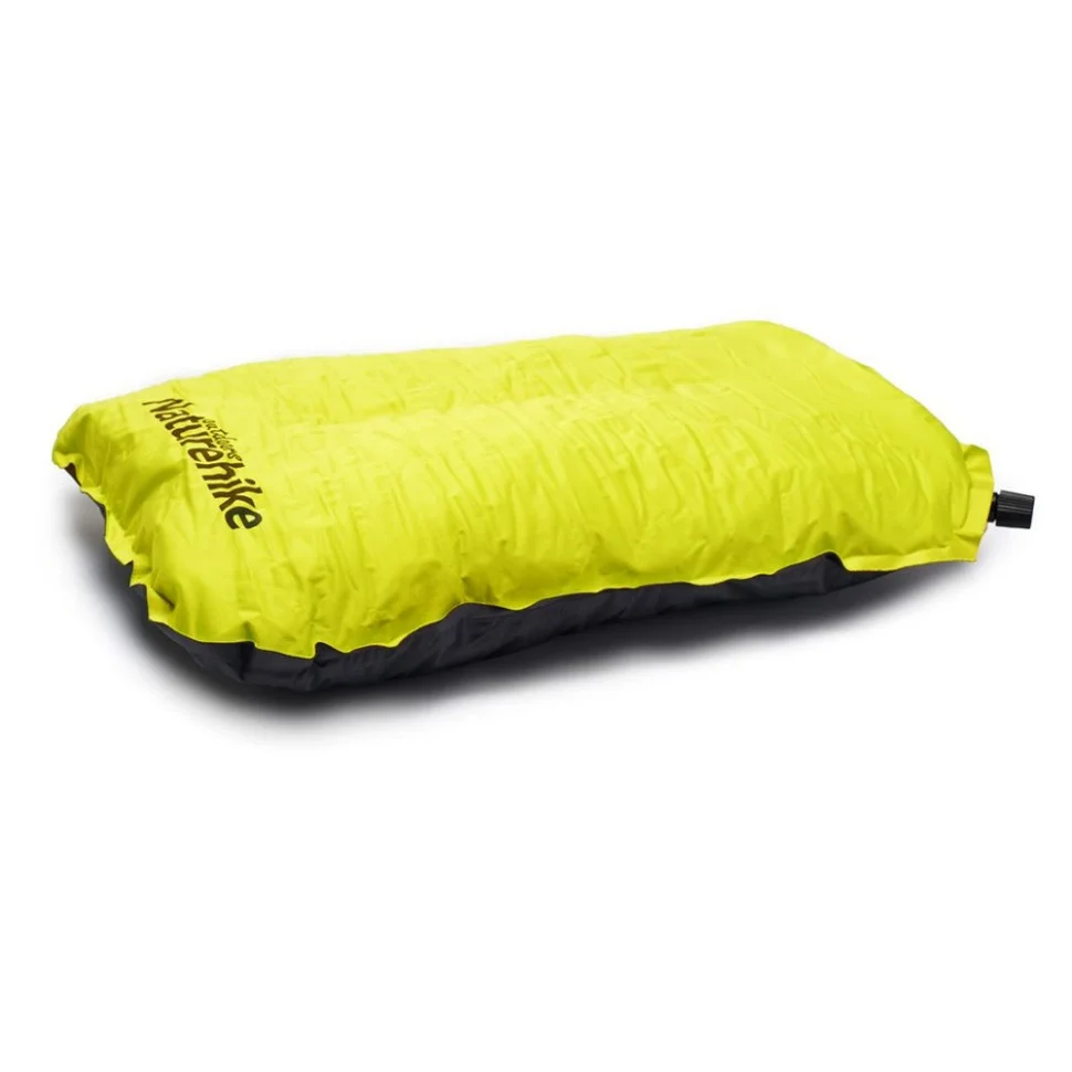 Подушка самонадувна Sponge automatic NH17A001-L Naturehike 6927595777404, жовта
