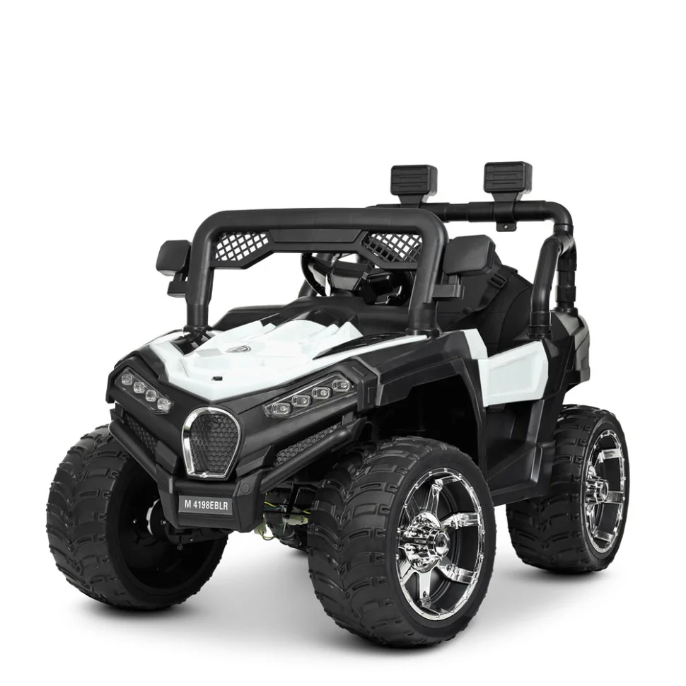 Електромобіль дитячий Джип Bambi M 4198EBLR-1 з музикою та світлом