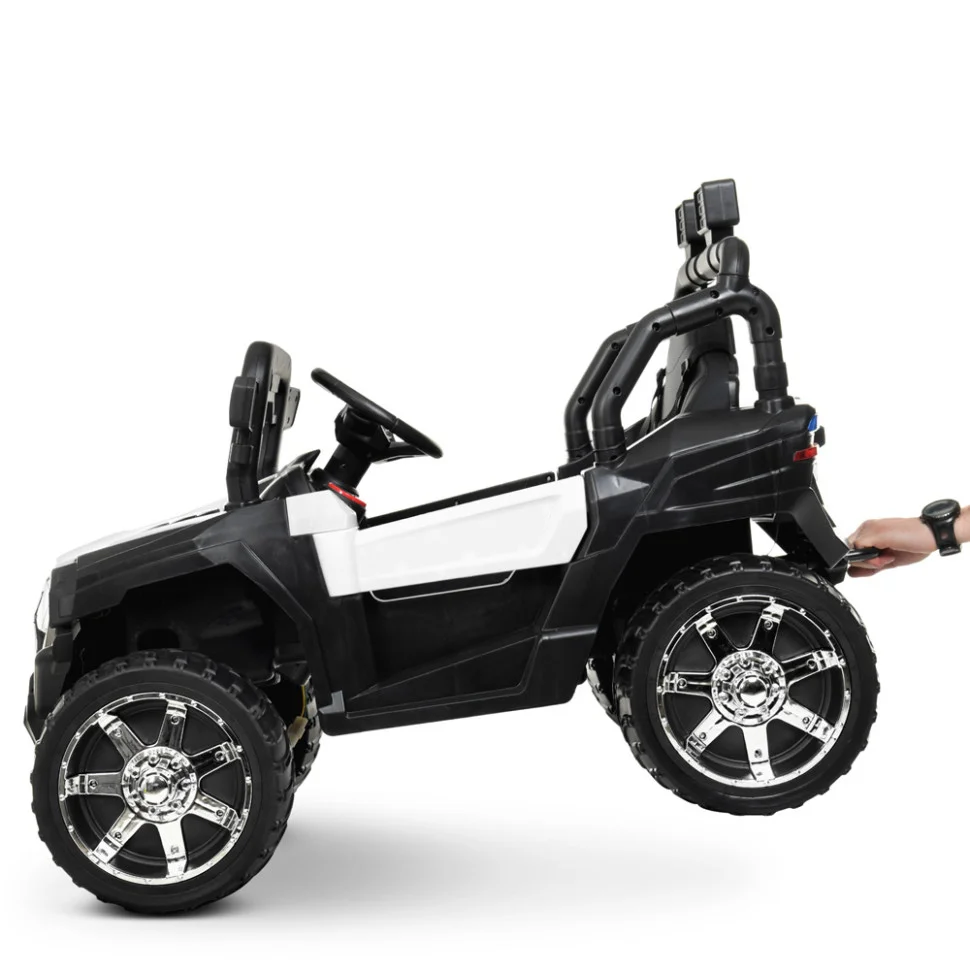 Електромобіль дитячий Джип Bambi M 4198EBLR-1 з музикою та світлом