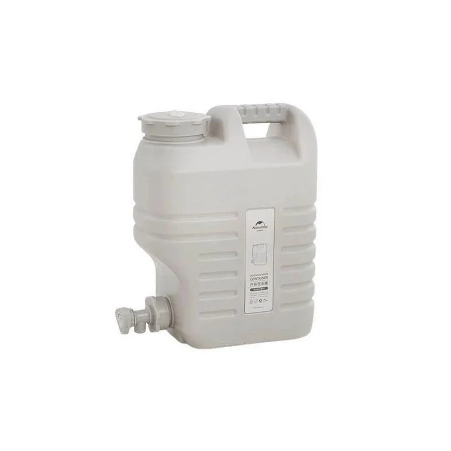 Канистра для воды NH16S012-T Naturehike 6927595799529, 12 литров, серая