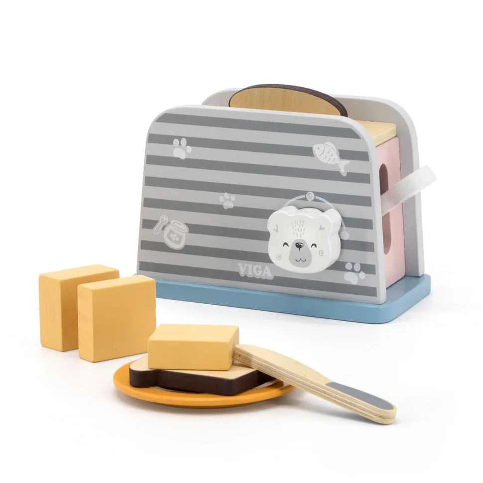 Игрушечный тостер Viga Toys PolarB 44017 деревянный