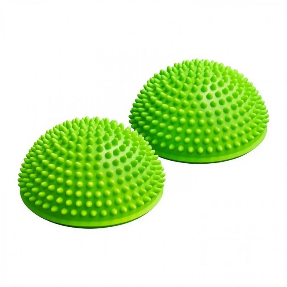 Півсфера масажна балансувальна Balance Pad 4FIZJO 4FJ0059 (масажер для ніг, стоп) 16 см, Green