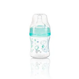 Бутылочка антиколиковая с широким отверстием BabyOno 402/01, 120 мл Бутылочка антиколиковая с широким отверстием BabyOno 402/01, 120 мл