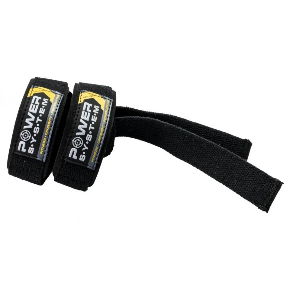 Лямки для тяги Power Straps Power System PS-3400_Bl/Yellow