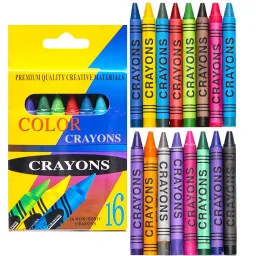 Карандаши восковые COLOR-IT 2016A 16 цветов    