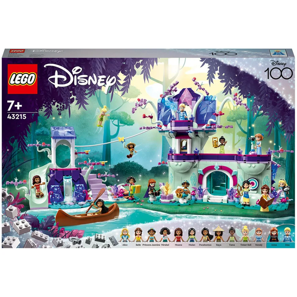 Конструктор LEGO Disney Зачарований будиночок на дереві 43215, 1016 деталей 