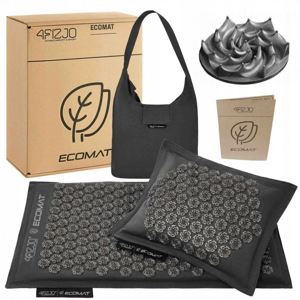 Килимок акупунктурний з подушкою Eco Mat 